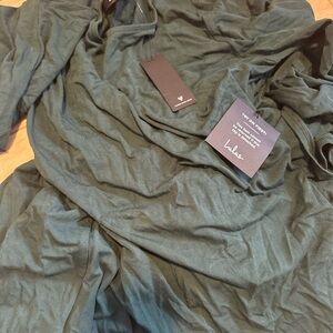 Lulu's Dark Green Maxi Dress